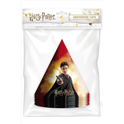 Колпак бумажный Harry Potter 6 шт. ND Play
